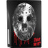 Warner Bros Friday the 13th Jason Voorhees Dripping Mask PS5 Console Skin
